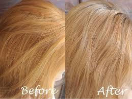 Once applied, place the plastic cap over your hair and. Diy Hair Toner From Brassy Hair To Ash Blonde Hair Diy Hair Toner Hair Toner Brassy Hair