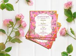 They can be dramatic and festive or they can be subtle, simple, and elegant! Elegant Simple Formal Wedding Invitation Card Dezignpix