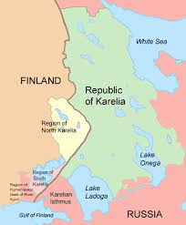 W ten sposób definitywnie zablokowano uchodźcom drogę przez arktykę. Karelia Kraina Wikipedia Wolna Encyklopedia