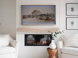 Here on you can purchase the tv and choose installation from an we regularly publish new videos about samsung the frame tvs to answer many faqs to help you get the most of your tv. Diy How To Build An Electric Fireplace Tv Wall With Mantle
