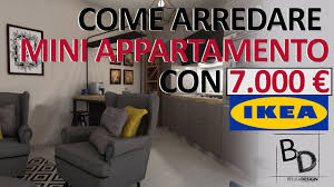 Progettare la cucina e il soggiorno in un unico ambiente è un'opzione sempre più richiesta e diffusa negli immobili residenziali di gusto contemporaneo, per una vivibilità informale, lontana da schemi precostituiti. 7 000 Da Ikea Come Arredare Mini Appartamento Belula Design Youtube