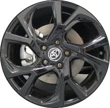 Up for sale is a set of four 4 used oem 18 x 8 rims and tires 2018 toyota camry. Aly75224u46 Toyota C Hr Wheel Black Painted