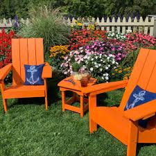 Creek Side Poly Lumber Adirondack Chair Available In 13 Colors In 2020 Adirondack Chair Poly Lumber Orange Adirondack Chair