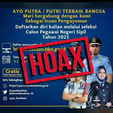 Hoaks Informasi Cpns Kemenkumham 2021 Bukan Informasi Resmi Halaman All Kompas Com