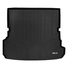 Smartliner All Weather Custom Fit Cargo Trunk Liner Floor Mat Behind 2nd Row Black For 2017 2019 Audi Q7 All Models Find O Cargo Liner Trunk Liner Audi Q7