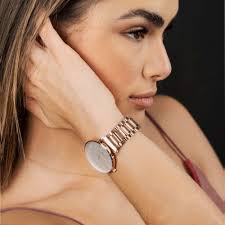 Rose Gold Link Watch