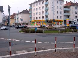 Oberursel Strasse Kreisverkehr Felder