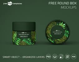Download Round Shaped Box Psd Mockup For Free Freebiehooks