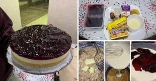 Resepi mudah aiskrim mochi, memang nikmat cair di dalam mulut! Mudahnya Buat Kek Blueberry Cheese Tak Perlu Bakar Guna Mixer Paling Ringkas Kos Bahan Rm35 Jer Lelaki Ni Kongsikan Resipinya Keluarga