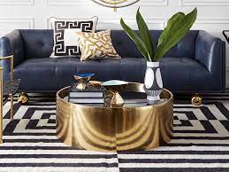 Shop 28 top jonathan adler coffee tables and earn cash back from retailers such as horchow, houzz, and jonathan adler and others such as lumens and wayfair all in one place. Jonathan Adler Alphaville Honed Brass Black Glass 39 Wide Round Coffee Table Jon24265