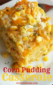 To replicate creamy canned corn i added in melted butter and heavy cream. Slow Cooker Cornbread Pudding Casserole Creole Contessa Recipe Cornbread Pudding Corn Dishes Food