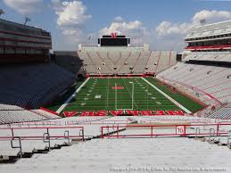 nebraska memorial stadium view from endzone 16b2 vivid seats