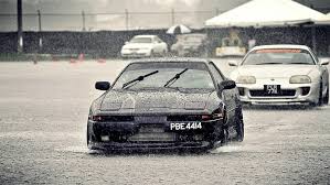 Jdm hd wallpapers, desktop and phone wallpapers. Hd Wallpaper Supra Jdm Rain Drift Car Toyota Nissan Muscle Cars Toyota Supra Mk4 Wallpaper Flare