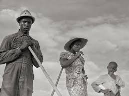African American Tenants Photo, Taken by Jack Delano, 1941, Georgia,  Beautifully Composed Emotional Black and White Print