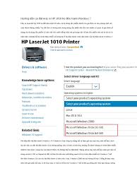 Pxl1010 is not a new driver, but a special way of using the pxlmono ghostscript driver to make the hp laserjet 1010 and 1012 work reliably. HÆ°á»›ng Dáº«n Cai Ä'áº·t May In Hp 1010 Há»‡ Ä'iá»u Hanh Windows 7