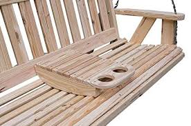 Sometimes your porch is too small, or not strong enough for hanging a swing. Portable Cup Holder Rolled Seating Amish Heavy Duty 800 Lb 5ft Pergola Hammock Town