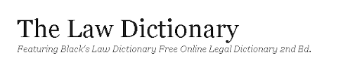 The Law Dictionary Featuring Black S Law Dictionary Free Online Legal Dictionary 2nd Ed Legal Resources Free Online