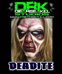 Full Face Latex Prosthetic deadite Created by DRK Studios. Inspired by Evil  Dead