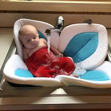 Use the laundry or kitchen sink. Buy Blooming Flower Bath Tub Cushion For Baby Blooming Sink Bath Mat For Baby Infant Sink Shower Flower At Affordable Prices Free Shipping Real Reviews With Photos Joom