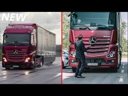 193 Mercedes Actros 2020 High Tech Truck Safety Systems Youtube Mercedes Trucks New Mercedes