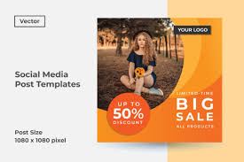 You can use these mockups to elegantly present your book/novel. Social Media Post Template Vol 48 Graphic By Dendysign Creative Fabrica