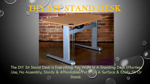 Diy standing desk shelving unit project sheet diy sit stand desk donttouchthespikes ana white leaning standing desk diy projects Diy Sit Stand Desk By Standing Desk Converter Issuu
