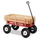 All-Terrain Steel & Wood Wagon 32Z Radio Flyer