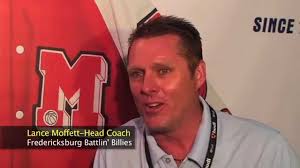 Lance Moffett of Fredericksburg talks football with Jeff Power of the  Padilla Poll