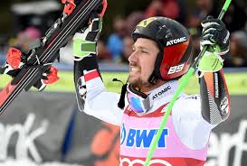 He competed primarily in slalom and giant slalom, as well as combined and occasionally in super g. Marcel Hirscher Aut
