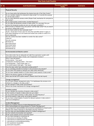 What countries are data centers located in? Data Center Audit Checklist Data Center Physical Security