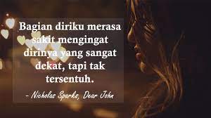 Kalau tak bisa membuat kata puitis, kita juga bisa memakai analogi seperti kutipan di atas. 15 Kata Kata Sedih Tentang Cinta Yang Menyayat Hati Kepogaul