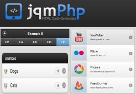 Php Library To Create Mobile Sites Using Jquery Mobile