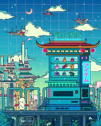 Digital Doodles By Seerlight Anime Scenery Wallpaper Isometric Art Pixel Art