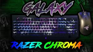 Fn and ctrl and then whichever number lights up, click on it and it switches the color 🥰. Galaxy Keyboard Lighting On Razer Chroma Keyboard How To Download Link Youtube