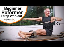 beginner pilates reformer strap workout 15 minutes youtube