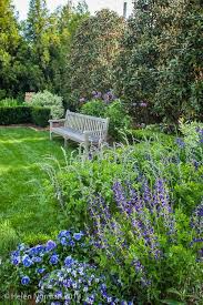 Tone On Tone More Southern Living Photos Our Blue Garden Blue Garden Beautiful Gardens Garden Landscape Design