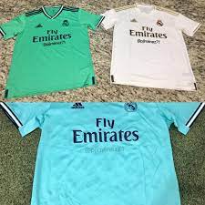 Football shirt maker is not a soccer jerseys store, for buy soccer jerseys we recommend official store of real madrid cf, nike, adidas, puma, under armour, reebok, kappa, umbro and new balance. Real Madrid 19 20 Home Away Third Kits Leaked Release Dates Leaked Footy Headlines