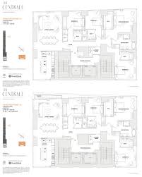 The Centrale Nyc Tower Residence 58 63 Condos For Sale Floor Plans House Plans