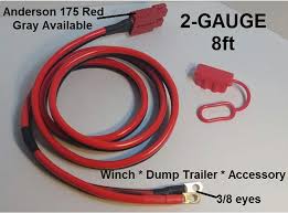 I don't need trailer brakes. 2 Gauge 8ft Hi Amp Universal Quick Connect Wiring Kit Winch Dump Trailer Automotive Amazon Com