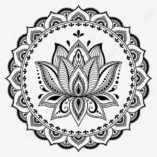Sets lotus flower temporary tattoos. Fleur De Lotus Tatouage Vecteur Ouvrages D Art Floral Fichier Png Et Psd Pour Le Telechargement Libre