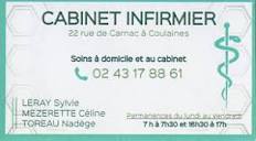 cabinet infirmier Coulaines - cabinet infirmier Leray-Mezerette-Toreau