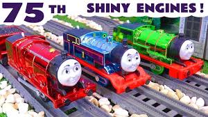 Thomas And Friends Trackmaster 75th Celebration Metallic Shiny Toy Train Thomas And Friends Toy Train Demolition Derby