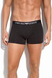 Emporio Armani Black Stretch Cotton Boxer Briefs Ropa Interior Masculina Ropa Interior Ropa