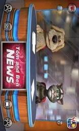 شخصيات مألوفة القط توم و يتحدث بن على ؛ جلبت لك في دور جديد. Talking Tom Ben News Android Game Free Download Dertz