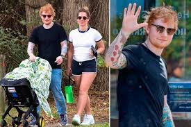 #ed sheeran #baby ed sheeran #cute #baby #ginger kid #beautiful #gorgeous #ahhhh #love #photograph #new single. Ed Sheeran Hides Baby Lyra Antarctica Under A Blanket For Family Stroll With Cherry Aktuelle Boulevard Nachrichten Und Fotogalerien Zu Stars Sternchen