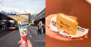 Tradicional kinder bueno paquete con dos barritas chocolate con avellanas. Kinder Bueno Released Their New Ice Cream Cone And Sandwich That You Can T Miss Sevenpie Com Because Everyone Has A Story To Tell