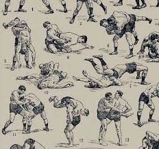 Wrestling Holds Moves French Dictionary Paris France