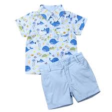 Jkerther Toddler Kids Baby Boy Clothes Outfits T Shirt Short Pants Boys Holiday Clothing Sunsuit Sets 2pcs Walmart Com Walmart Com