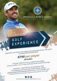 Defending champion louis oosthuizen profited from a birdie rush in his first few holes to card a 64 and take a single shot lead after the third round of the european tour's south african open on saturday. The Garden Route A Perennial Favourite Golfing Destination Issuu