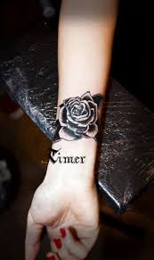 Black and grey turtle tattoo on wrist. Rose Tattoos 46 Rose Tattoos For Women Wrist Tattoos For Women Black And Grey Rose Tattoo